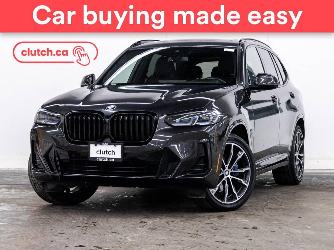 Used 2022 BMW X3 xDrive30i AWD w/ Front Heated Seats, Rearview Cam, Dual Zone Climate Control for sale in Toronto, ON