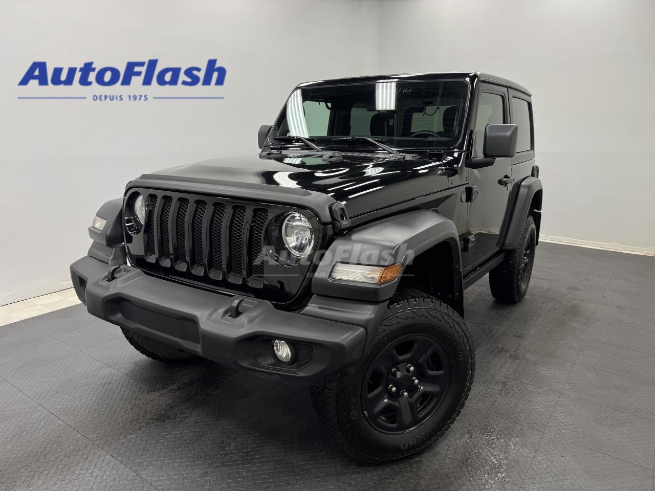 Used 2021 Jeep Wrangler SPORT, CAMERA, DÉMARREUR DISTANCE, TOIT AMOVIBLE for sale in Saint-Hubert, QC