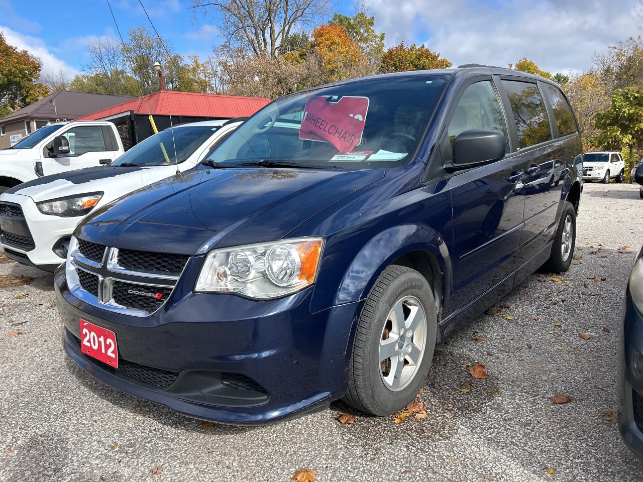 2012 Dodge Grand Caravan SE, WHEELCHAIR SIDE ENTERANCE, AS IS, NOT SAFETIED - Photo #2