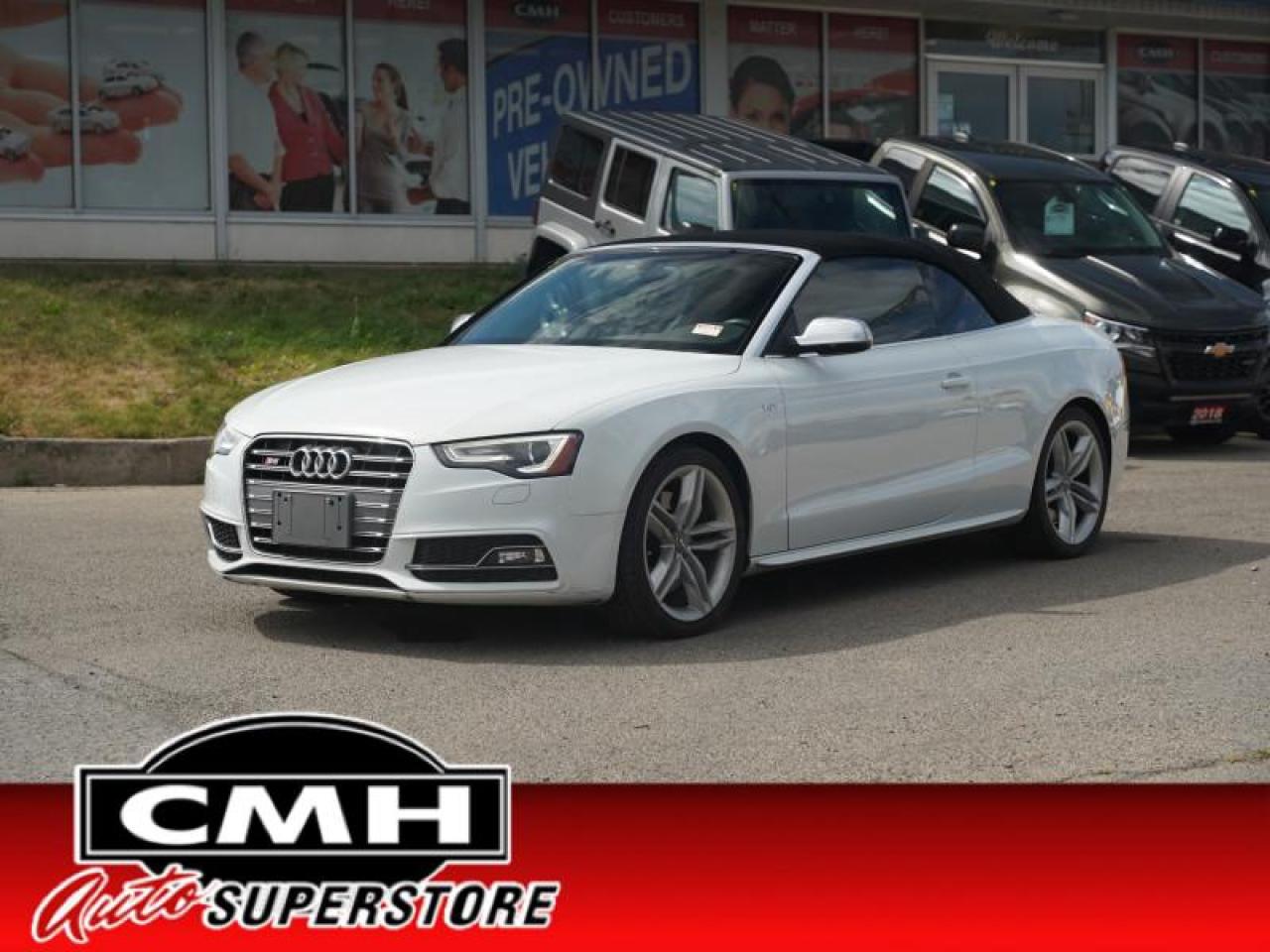 Used 2013 Audi S5 3.0T Premium Plus  **CONVERTIBLE - LOW KMS** for sale in St. Catharines, ON