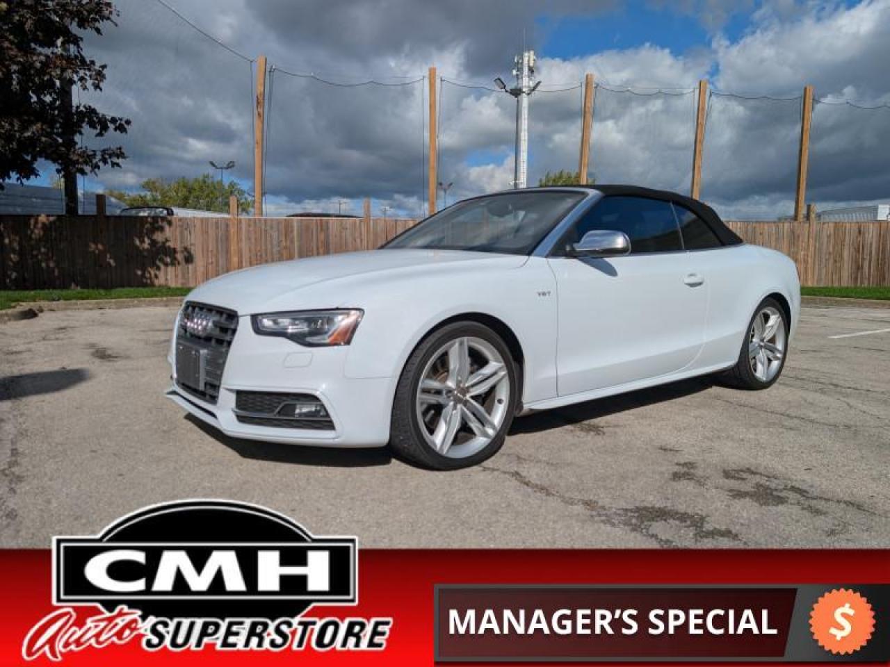 Used 2013 Audi S5 3.0T Premium Plus  **CONVERTIBLE - LOW KMS** for sale in St. Catharines, ON