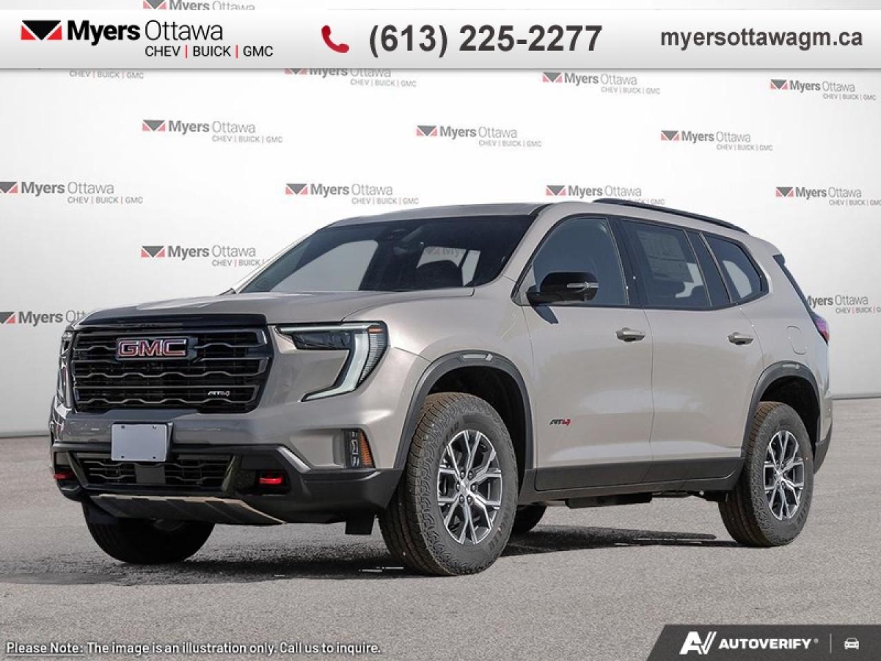 New 2026 GMC Acadia AT4  AT4, SUNROOF, AWD, LUXURY PACKAGE for sale in Ottawa, ON