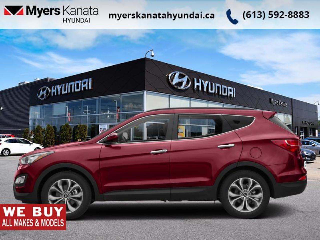 Used 2016 Hyundai Santa Fe Sport 2.0T Limited  - Sunroof - $52.13 /Wk for sale in Kanata, ON