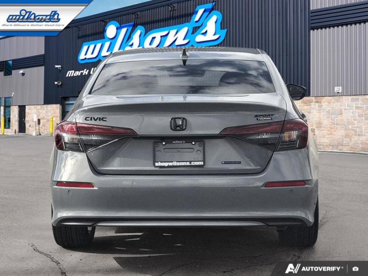 2026 Honda Civic Hybrid Sport Touring Hybrid | BOSE Audio | Leather | Sunroof | Carplay + Android Auto | 18" Alloys | Photo3