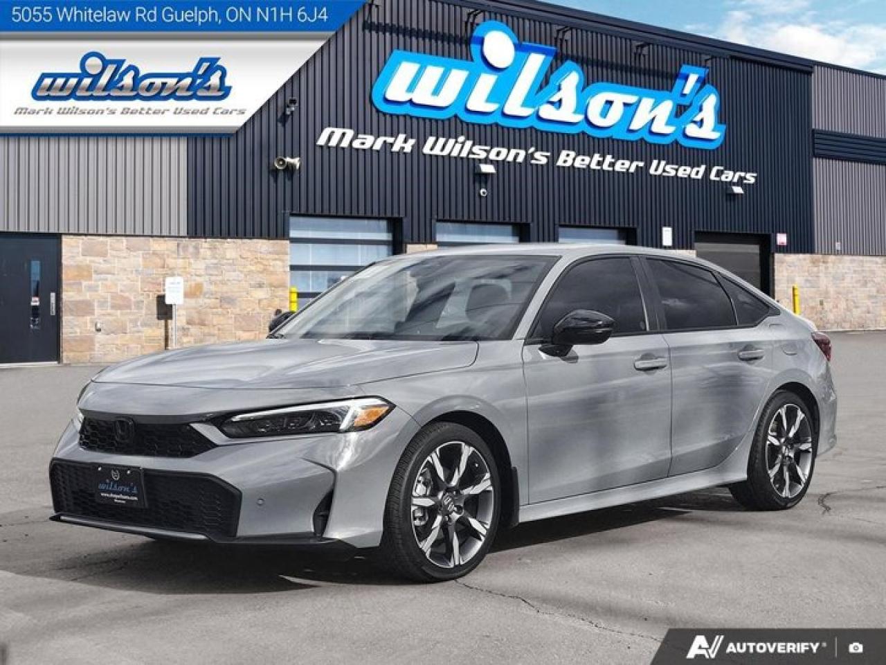 2026 Honda Civic Hybrid Sport Touring Hybrid | BOSE Audio | Leather | Sunroof | Carplay + Android Auto | 18" Alloys | Photo0