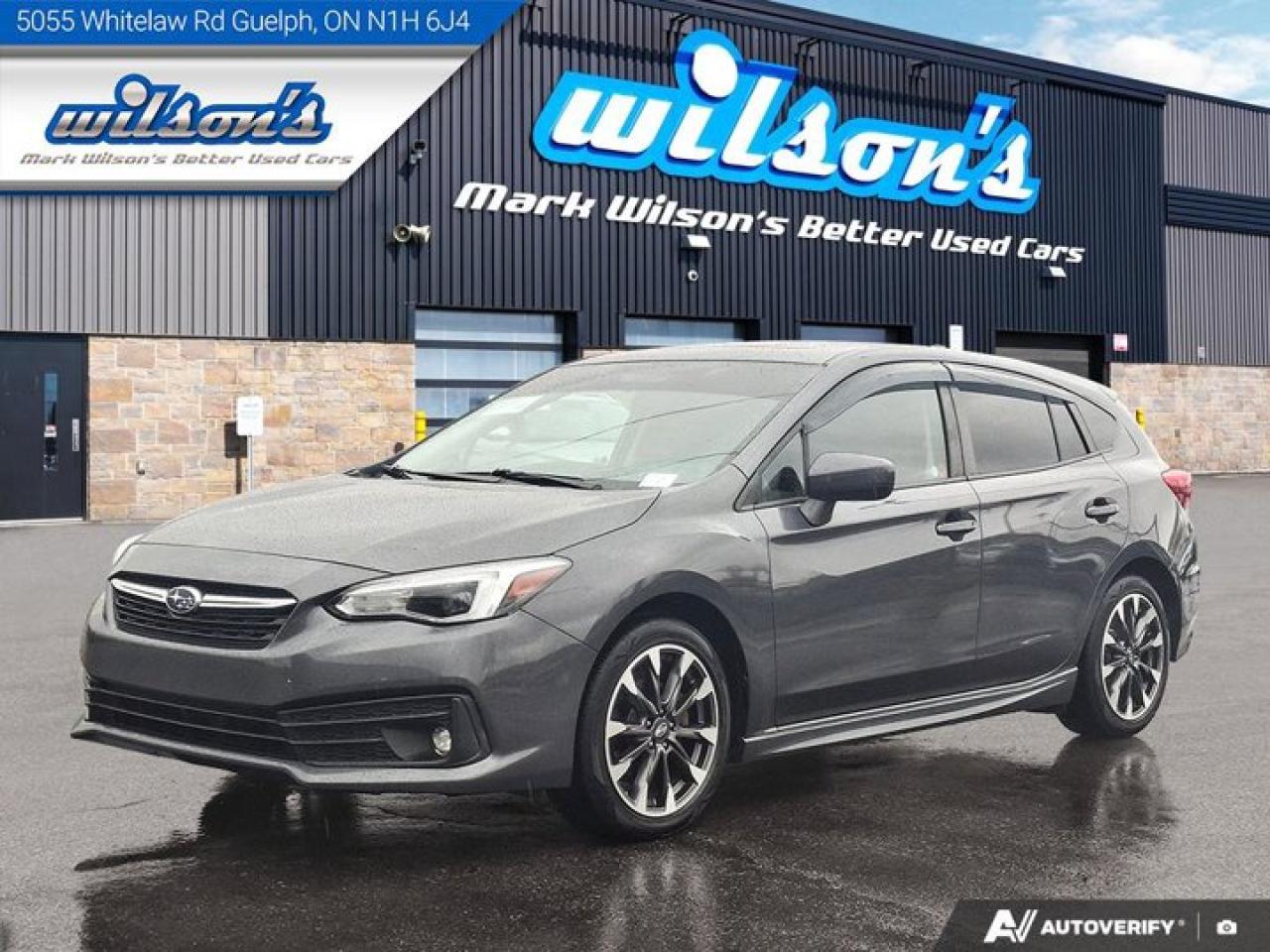 2020 Subaru Impreza Sport Hatchback AWD | Sunroof | Adaptive Cruise | Heated Seats | Power Seat | CarPlay & More ! Photo0