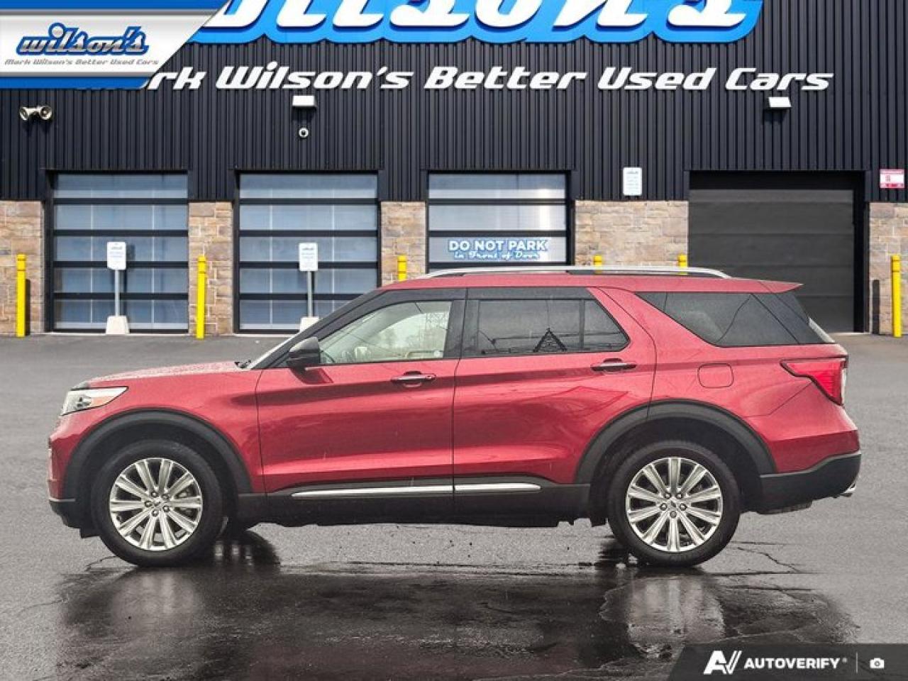2021 Ford Explorer Limited Hybrid AWD | Leather | Pano Roof | Nav | Tow Pkg | Adaptive Cruise | Cooled Seats & More ! Photo