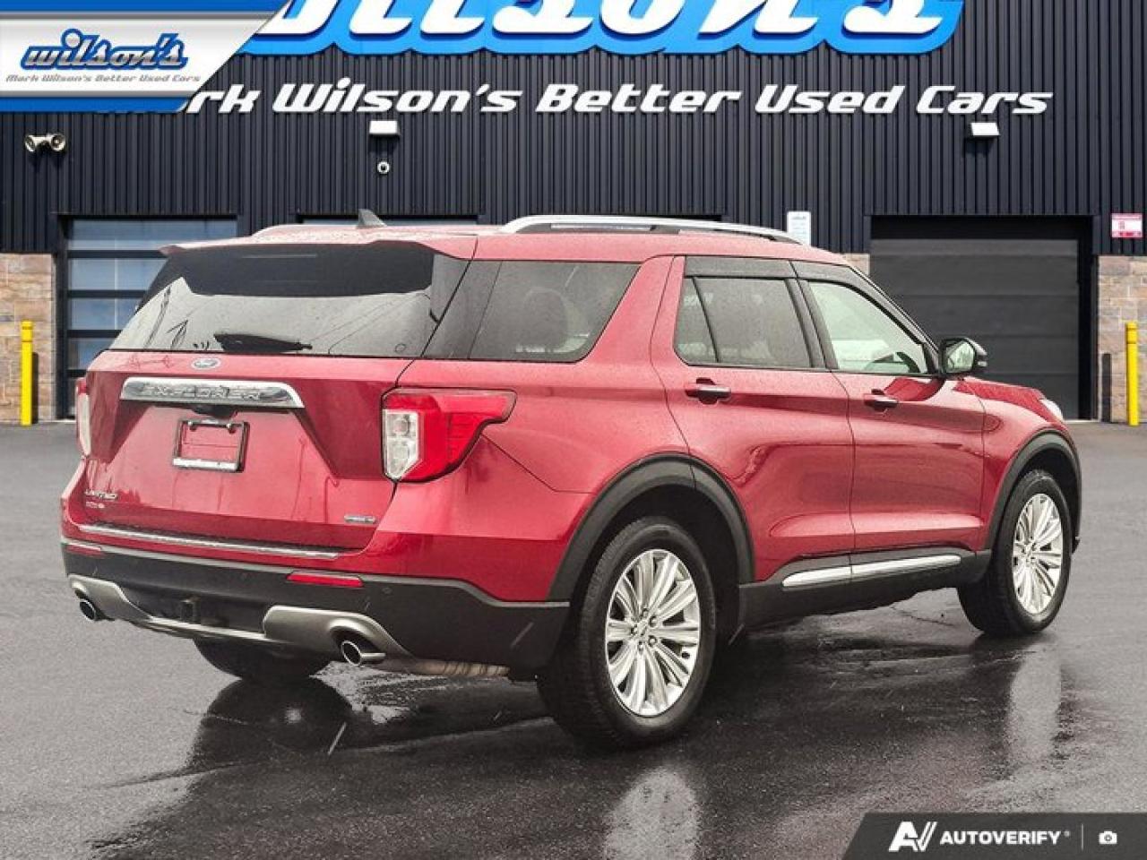 2021 Ford Explorer Limited Hybrid AWD | Leather | Pano Roof | Nav | Tow Pkg | Adaptive Cruise | Cooled Seats & More ! Photo4