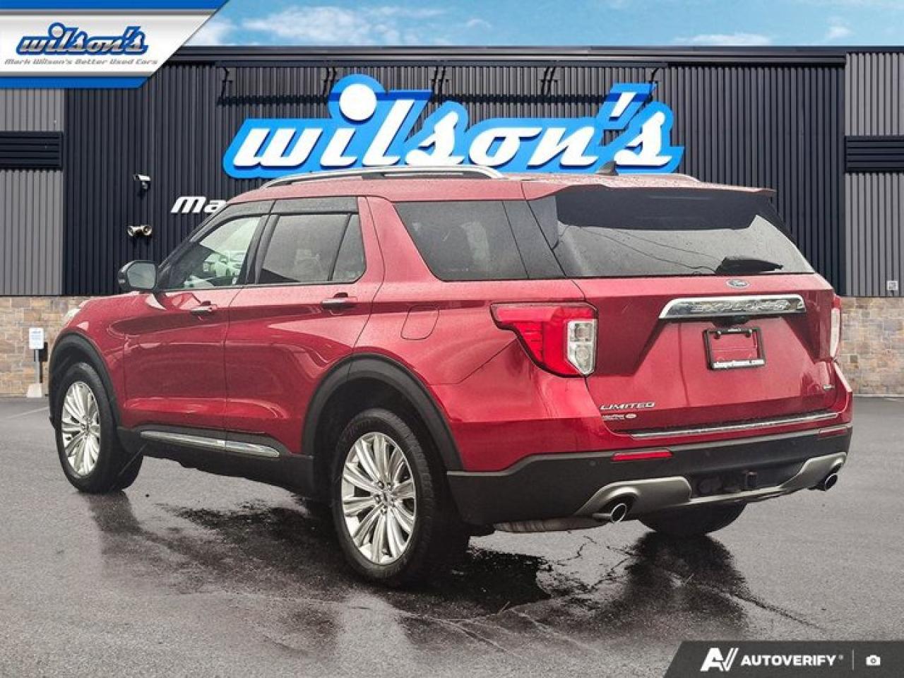 2021 Ford Explorer Limited Hybrid AWD | Leather | Pano Roof | Nav | Tow Pkg | Adaptive Cruise | Cooled Seats & More ! Photo