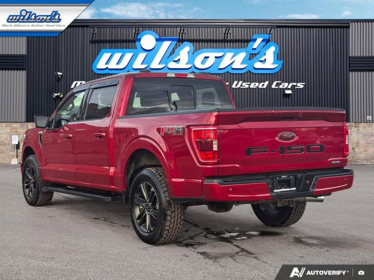 2021 Ford F-150 XLT Crew 4X4 | Sport | FX4 | Pano Roof | Heated Seats | Tow Pkg with Trailer Brake Control and More! Photo