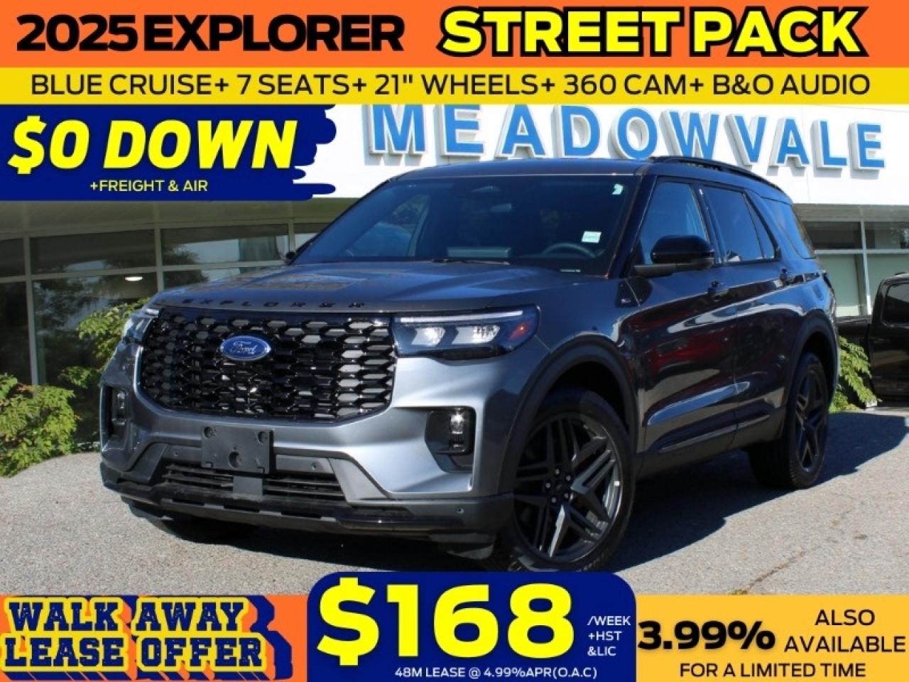 New 2025 Ford Explorer ST-Line for sale in Mississauga, ON