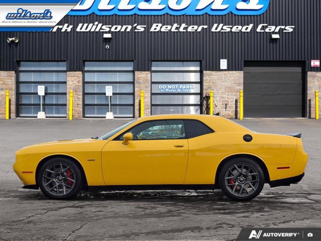 2018 Dodge Challenger R/T Shaker | Leather | Sunroof | Performance Handling Pkg | BSM | Remote Start | and More ! Photo