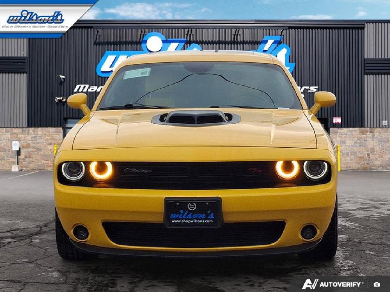 2018 Dodge Challenger R/T Shaker | Leather | Sunroof | Performance Handling Pkg | BSM | Remote Start | and More ! Photo