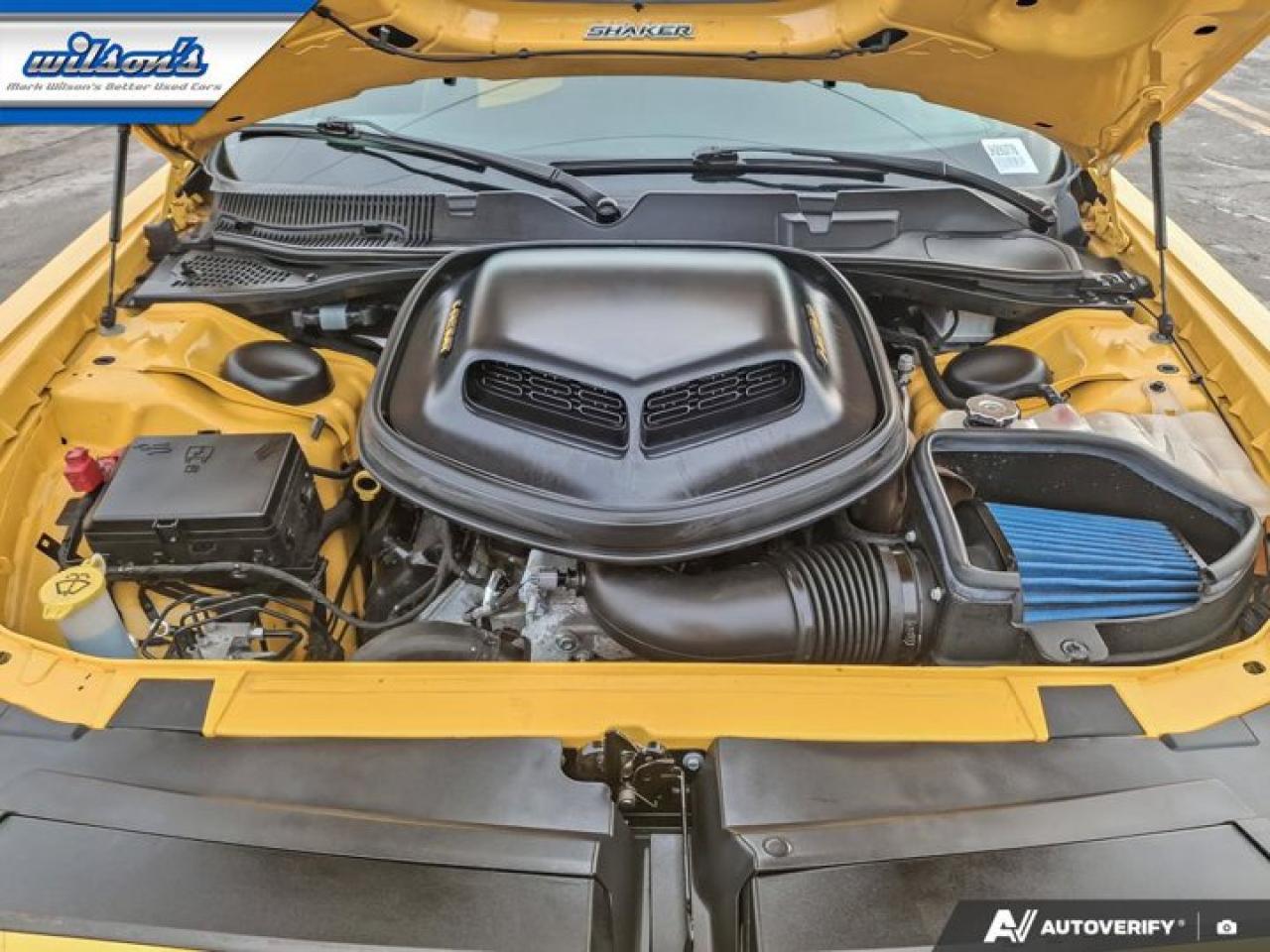 2018 Dodge Challenger R/T Shaker | Leather | Sunroof | Performance Handling Pkg | BSM | Remote Start | and More ! Photo