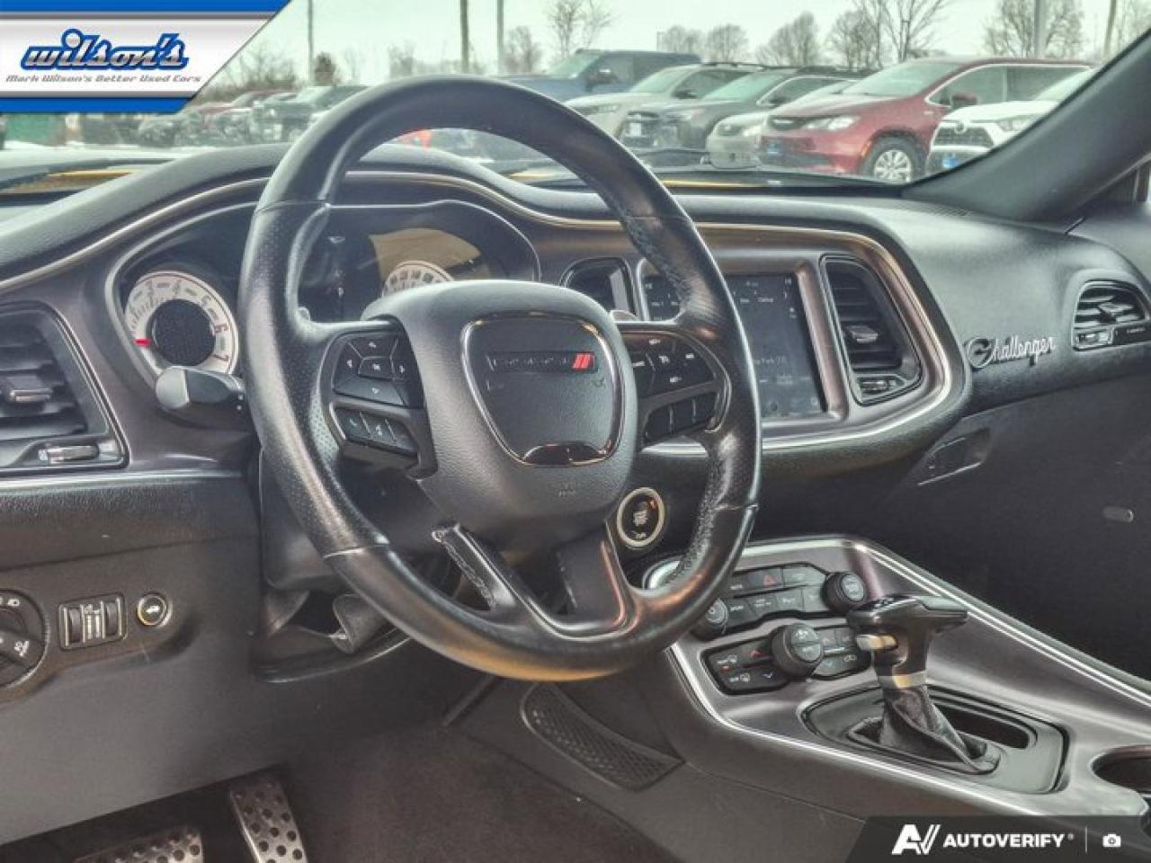 2018 Dodge Challenger R/T Shaker | Leather | Sunroof | Performance Handling Pkg | BSM | Remote Start | and More ! Photo