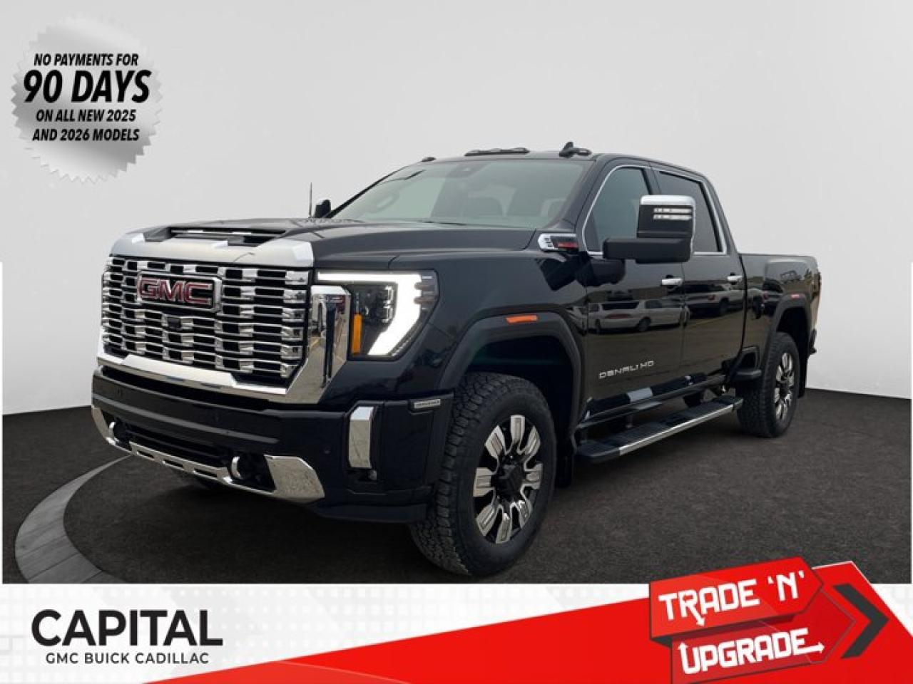 This 2026 GMC Sierra 3500HD in Onyx Black is equipped with 4WD and Turbocharged Diesel V8 6.6L/ engine.Check out this vehicles pictures, features, options and specs, and let us know if you have any questions. Helping find the perfect vehicle FOR YOU is our only priority.P.S...Sometimes texting is easier. Text (or call) 306-801-9090 for fast answers at your fingertips!Dealer License #914248Disclaimer: All prices are plus taxes & fees. See dealer for Details. Dealer Permit # 914248 See dealer for Details.