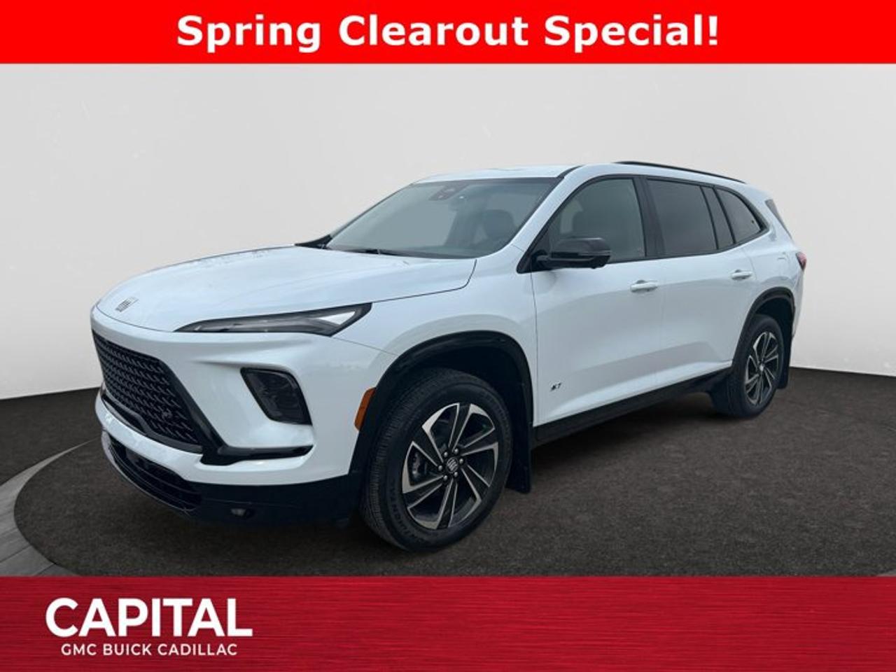 This 2026 Buick Enclave in Iridescent White Tricoat is equipped with AWD and Gas 2.5L/ engine.Check out this vehicles pictures, features, options and specs, and let us know if you have any questions. Helping find the perfect vehicle FOR YOU is our only priority.P.S...Sometimes texting is easier. Text (or call) 306-801-9090 for fast answers at your fingertips!Dealer License #914248Disclaimer: All prices are plus taxes & fees. See dealer for Details. Dealer Permit # 914248 See dealer for Details.