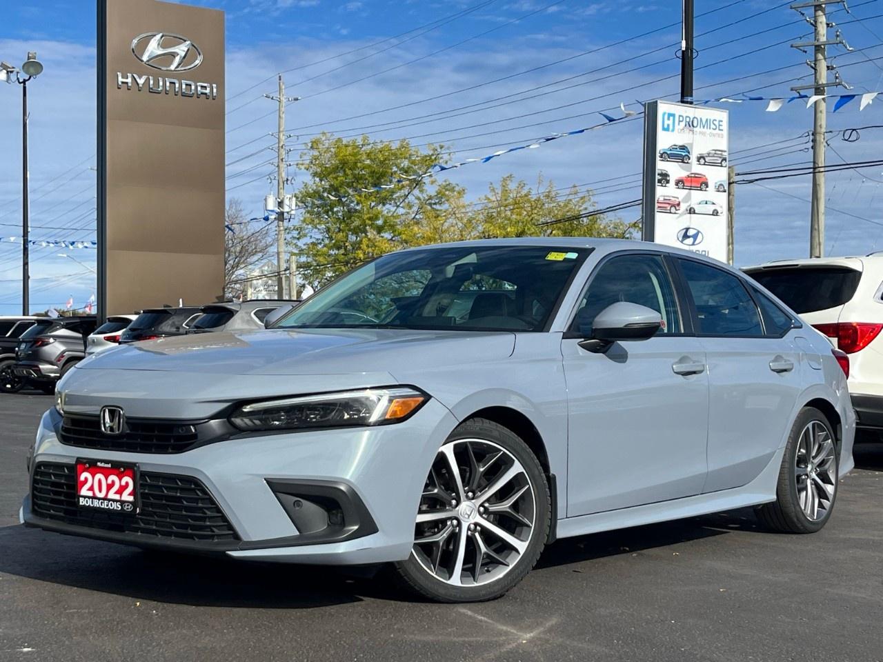 Used 2022 Honda Civic Sedan TOURING CVT SEDAN for sale in Midland, ON
