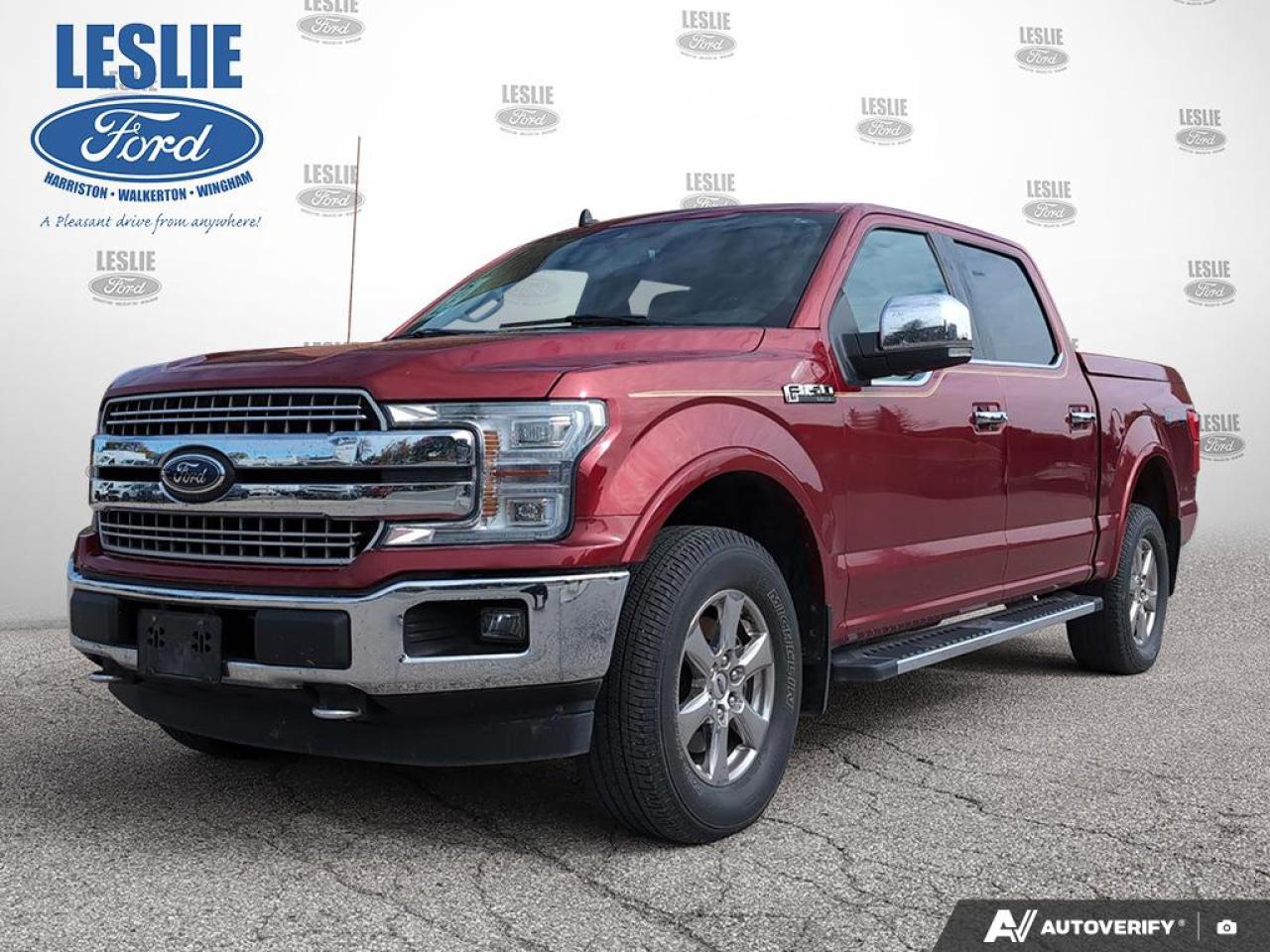 Used 2019 Ford F-150 Lariat 4WD SuperCrew 5.5' Box for sale in Harriston, Walkerton & Wingham, ON