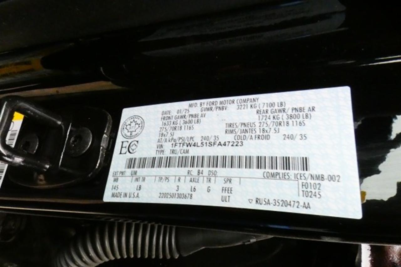 2025 Ford F-150 Tremor SuperCrew w/Htd L.wrap, pano S/R, NAV, BUC - Photo #24