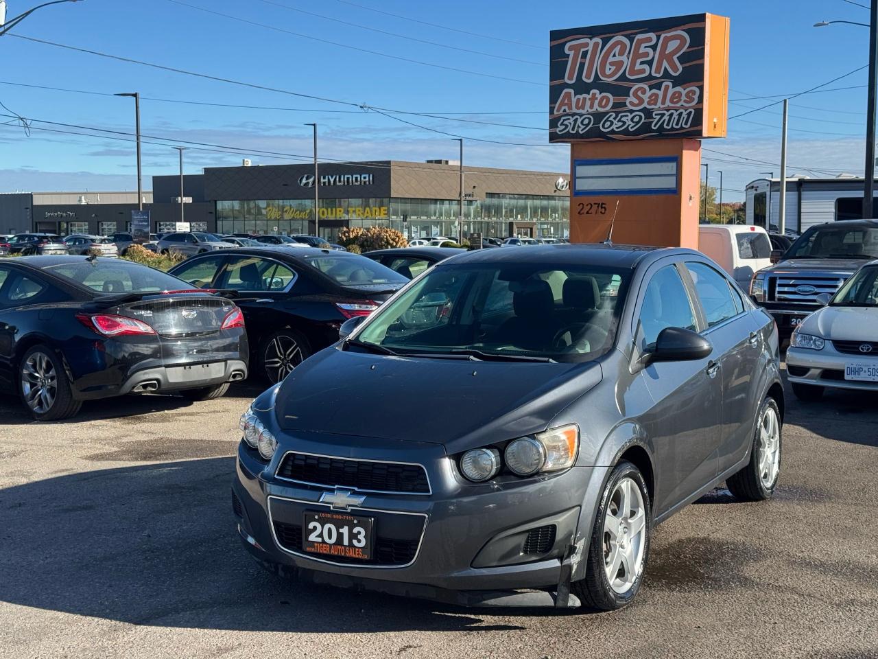 2013 Chevrolet Sonic LT, AUTO, ALLOYS, LOW KMS, ONLY 27,000KMS, CERT - Photo #1