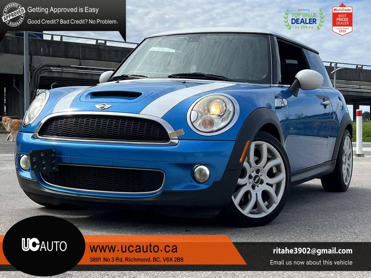 Used 2009 MINI Cooper Hardtop S/ CLEAN TITLE/ BC LOCAL for sale in Richmond, BC