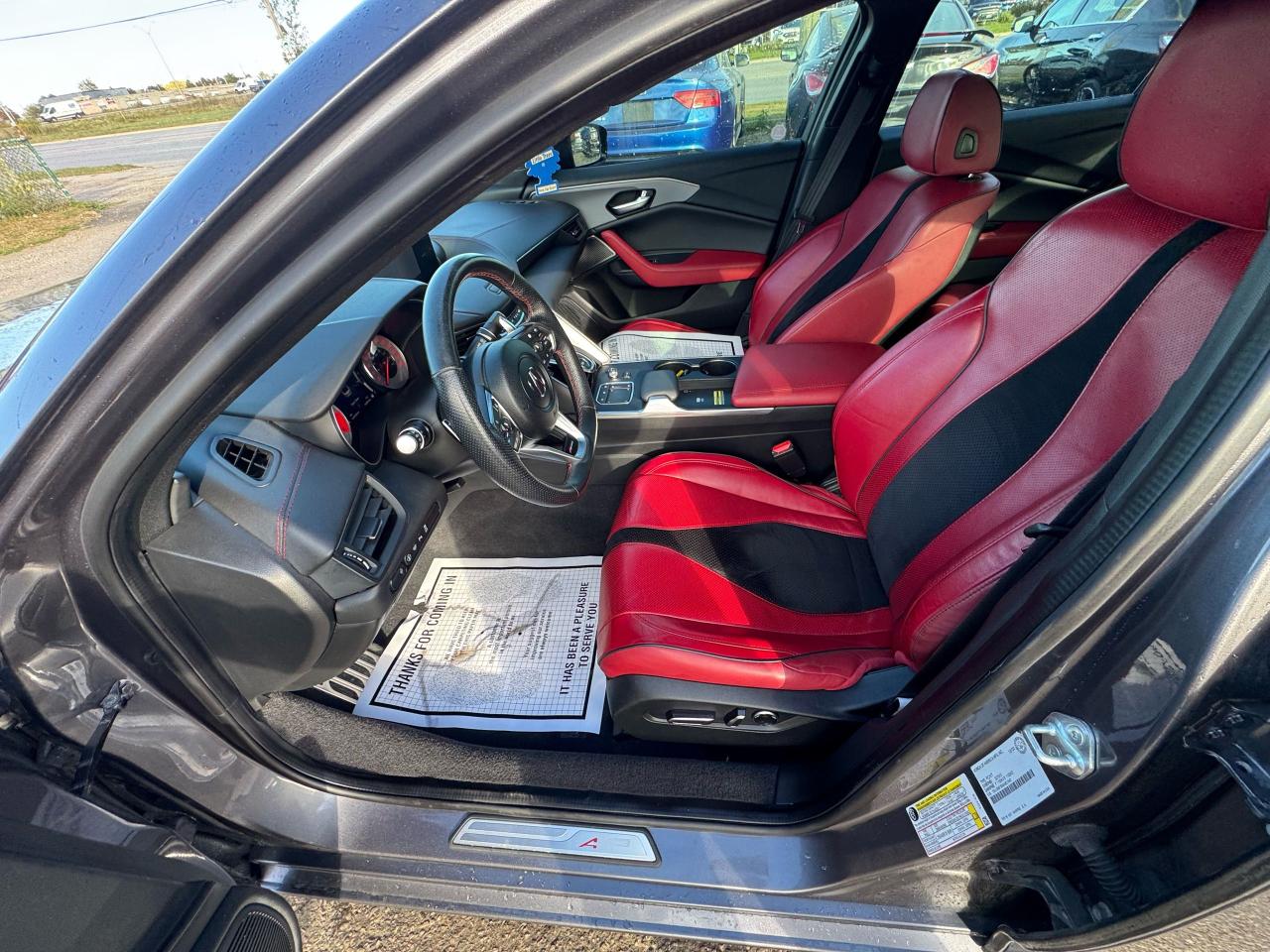 2021 Acura TLX A-Spec, SH-AWD, ONLY 65,000KMS, RED LEATHER, CERT - Photo #11