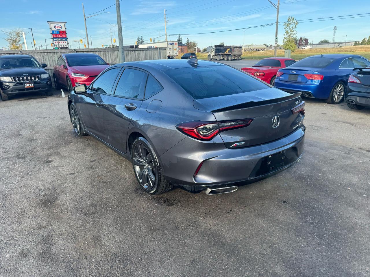 2021 Acura TLX A-Spec, SH-AWD, ONLY 65,000KMS, RED LEATHER, CERT Photo2