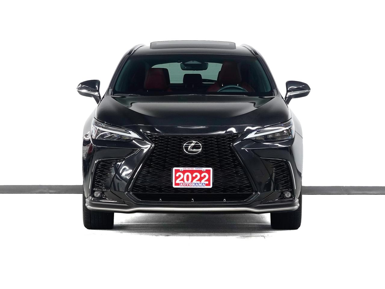 2022 Lexus NX 350 F-SPORT | AWD | Nav | Red Leather | CarPlay Photo