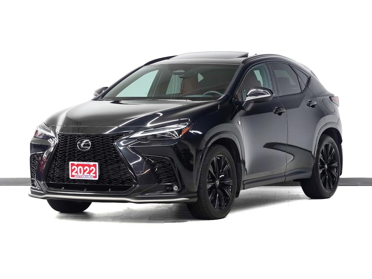 2022 Lexus NX 350 F-SPORT | AWD | Nav | Red Leather | CarPlay