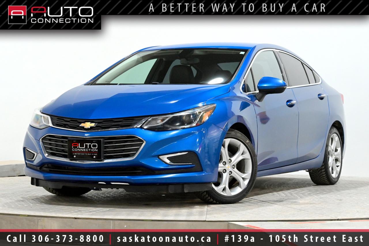 Used 2017 Chevrolet Cruze Premier - CARPLAY - REMOTE START - HEATED STEERING WHEEL for sale in Saskatoon, SK