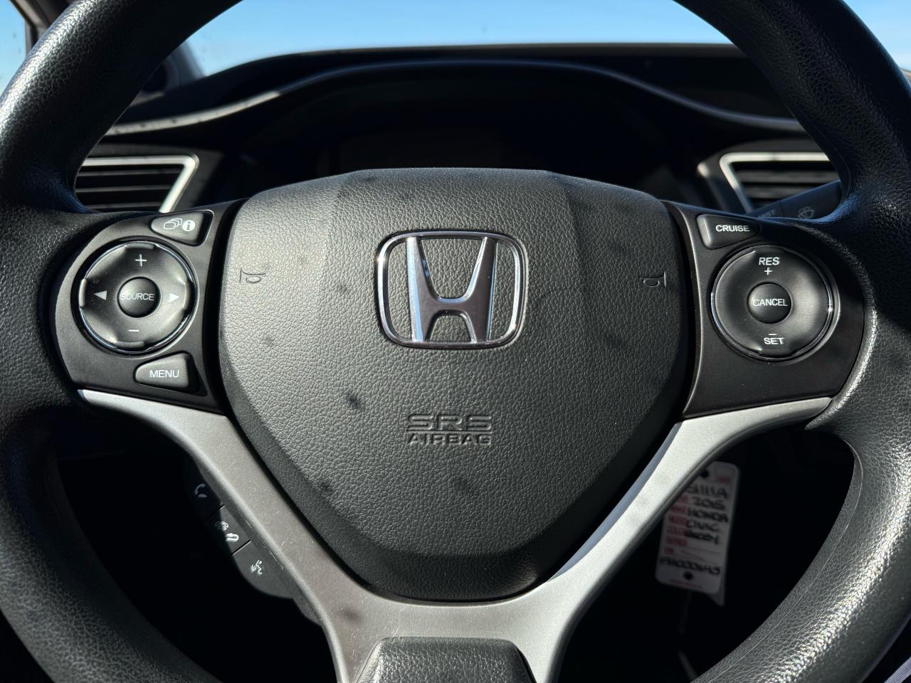 2015 Honda Civic LX | Backup Camera | Heated Seats | Bluetooth - Photo #14