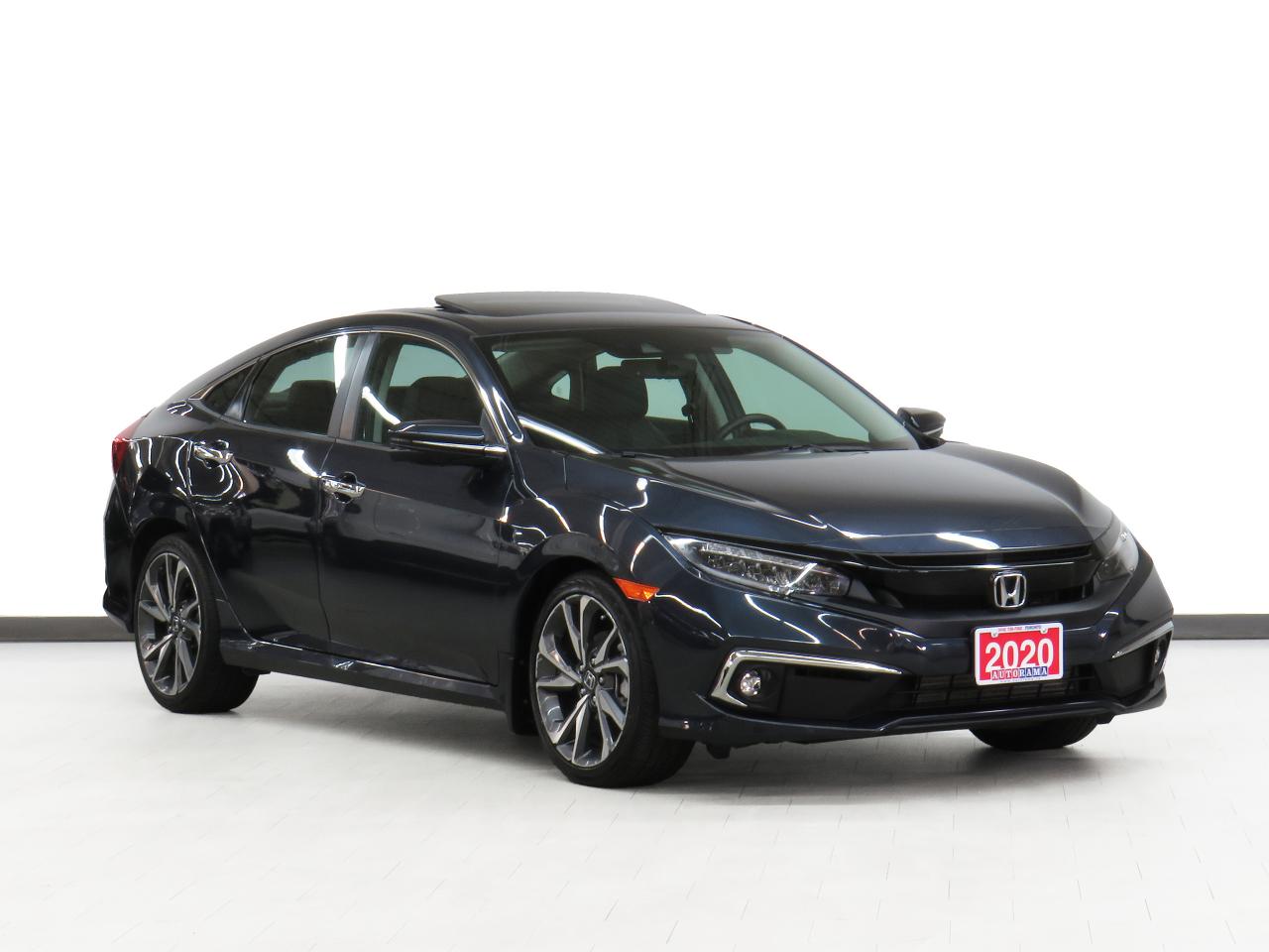 2020 Honda Civic TOURING | Nav | Leather | Sunroof | BSM | CarPlay