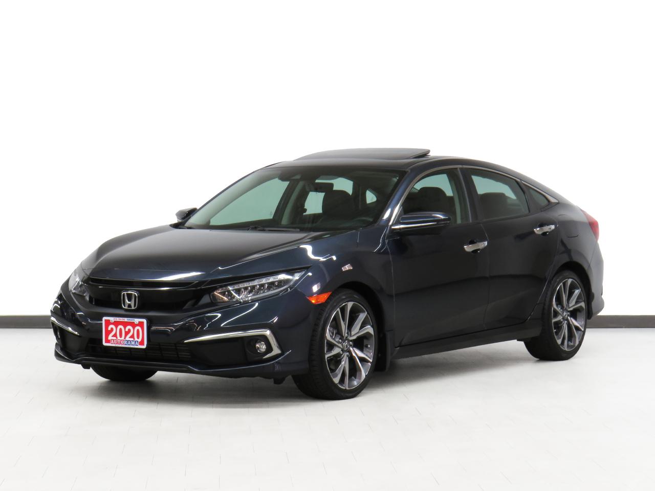 2020 Honda Civic TOURING | Nav | Leather | Sunroof | BSM | CarPlay
