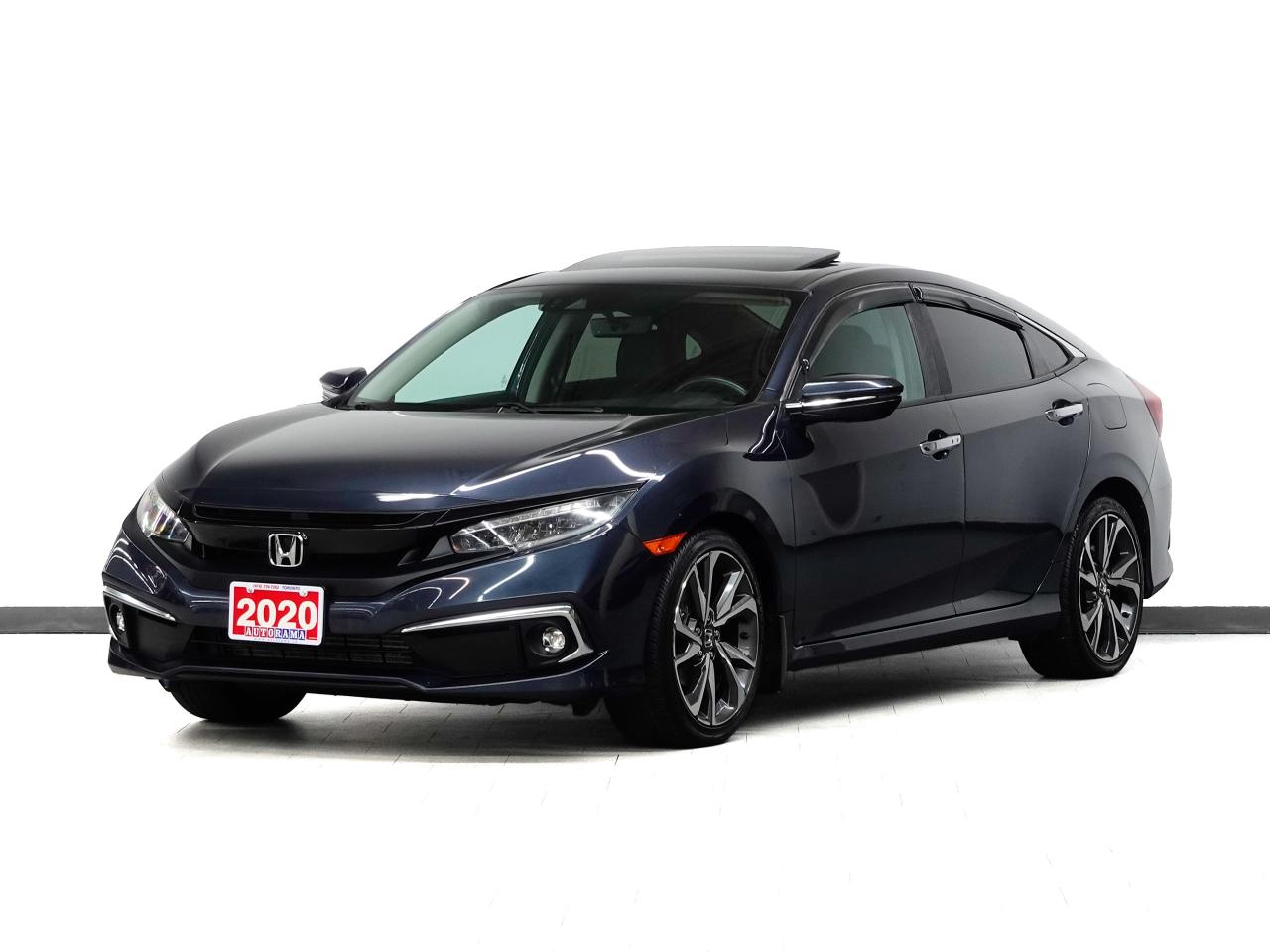 2020 Honda Civic TOURING | Nav | Leather | Sunroof | BSM | CarPlay Photo