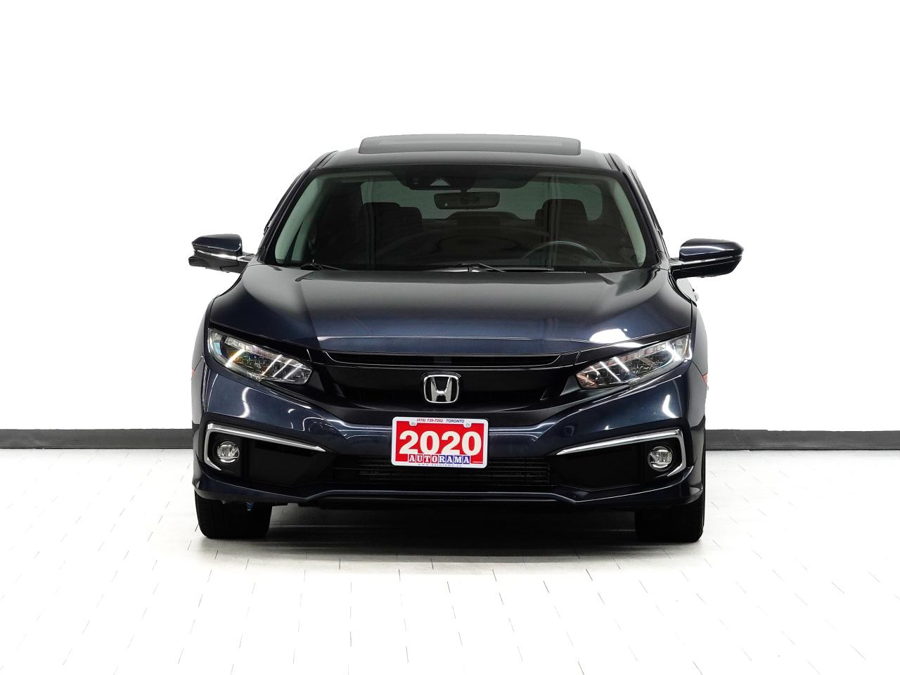 2020 Honda Civic TOURING | Nav | Leather | Sunroof | BSM | CarPlay Photo