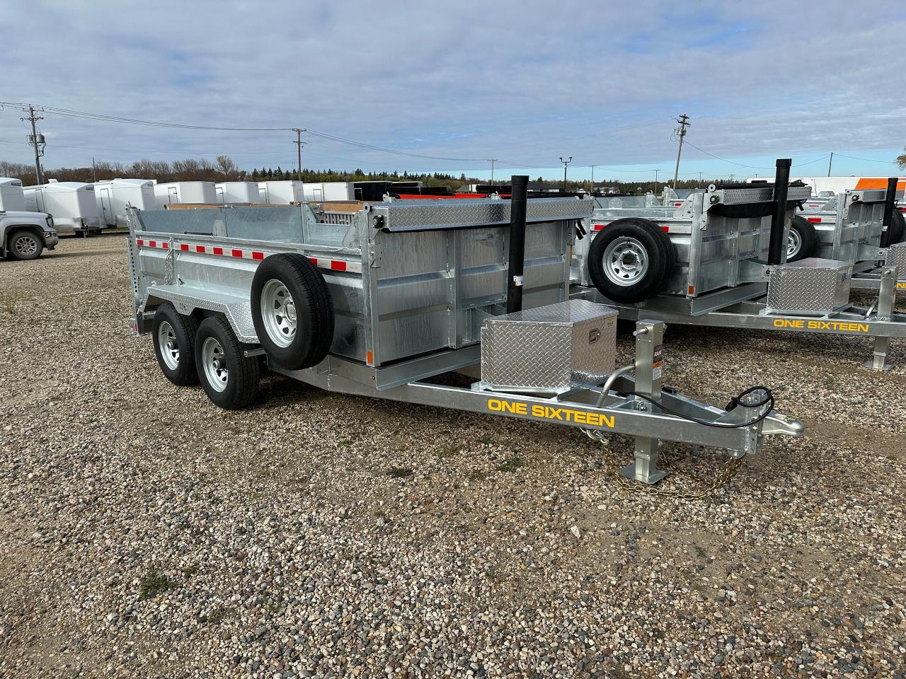 2026 One Sixteen Dump Trailer 6' X 12' One Sixteen Dump Photo3