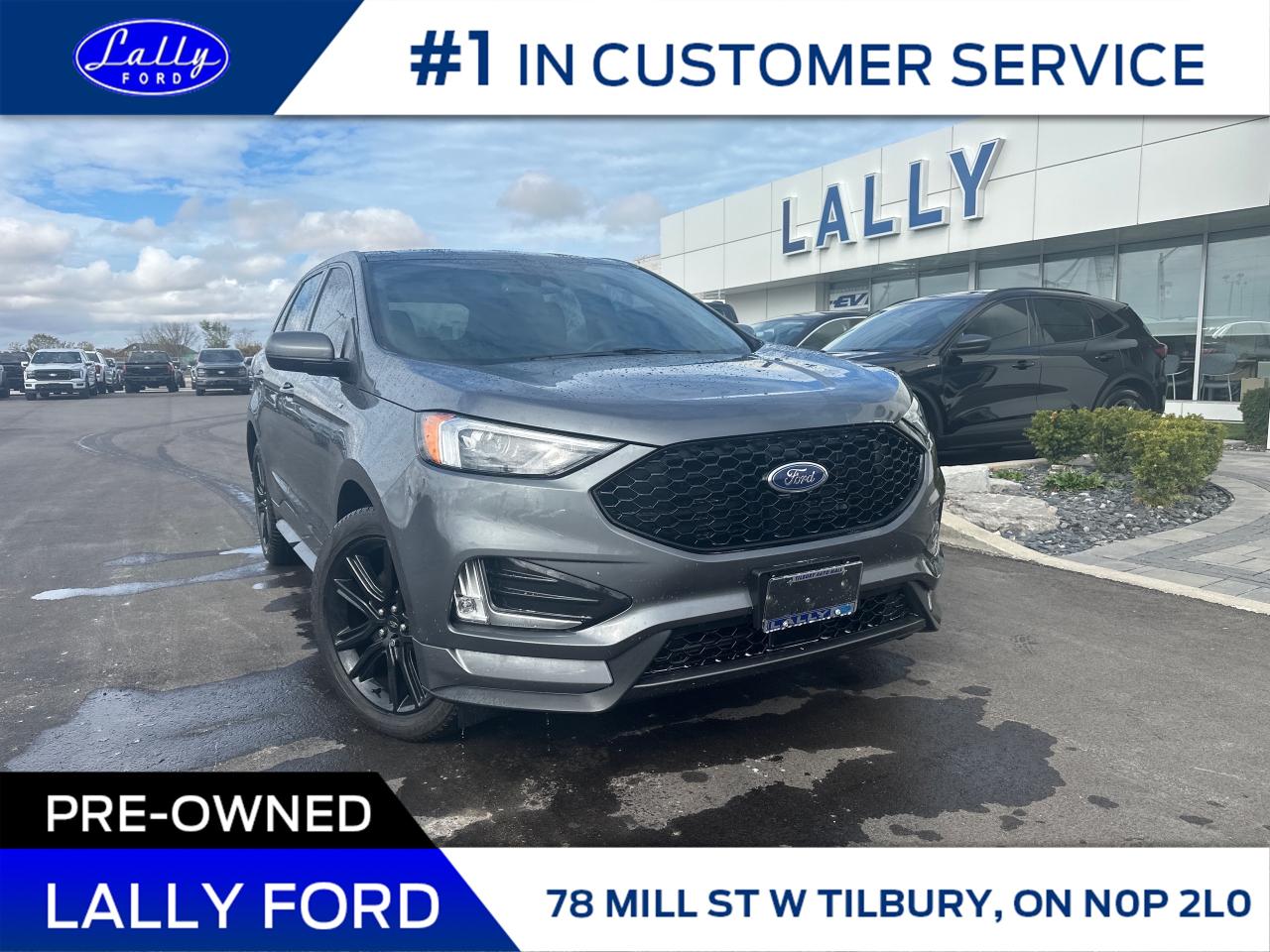 Used 2024 Ford Edge ST Line Moonroof, Sport Wheels, Price to Sell! for sale in Tilbury, ON