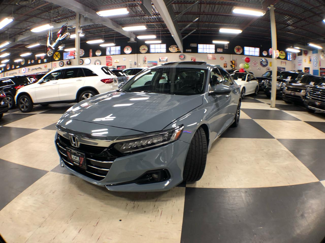 2021 Honda Accord 2.0T TOURING LEATHER SUNROOF NAVI CARPLAY CAMERA Photo2