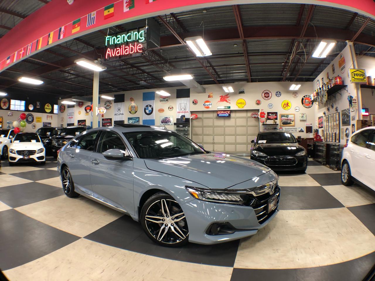 Used 2021 Honda Accord 2.0T TOURING LEATHER SUNROOF NAVI CARPLAY CAMERA for sale in North York, ON