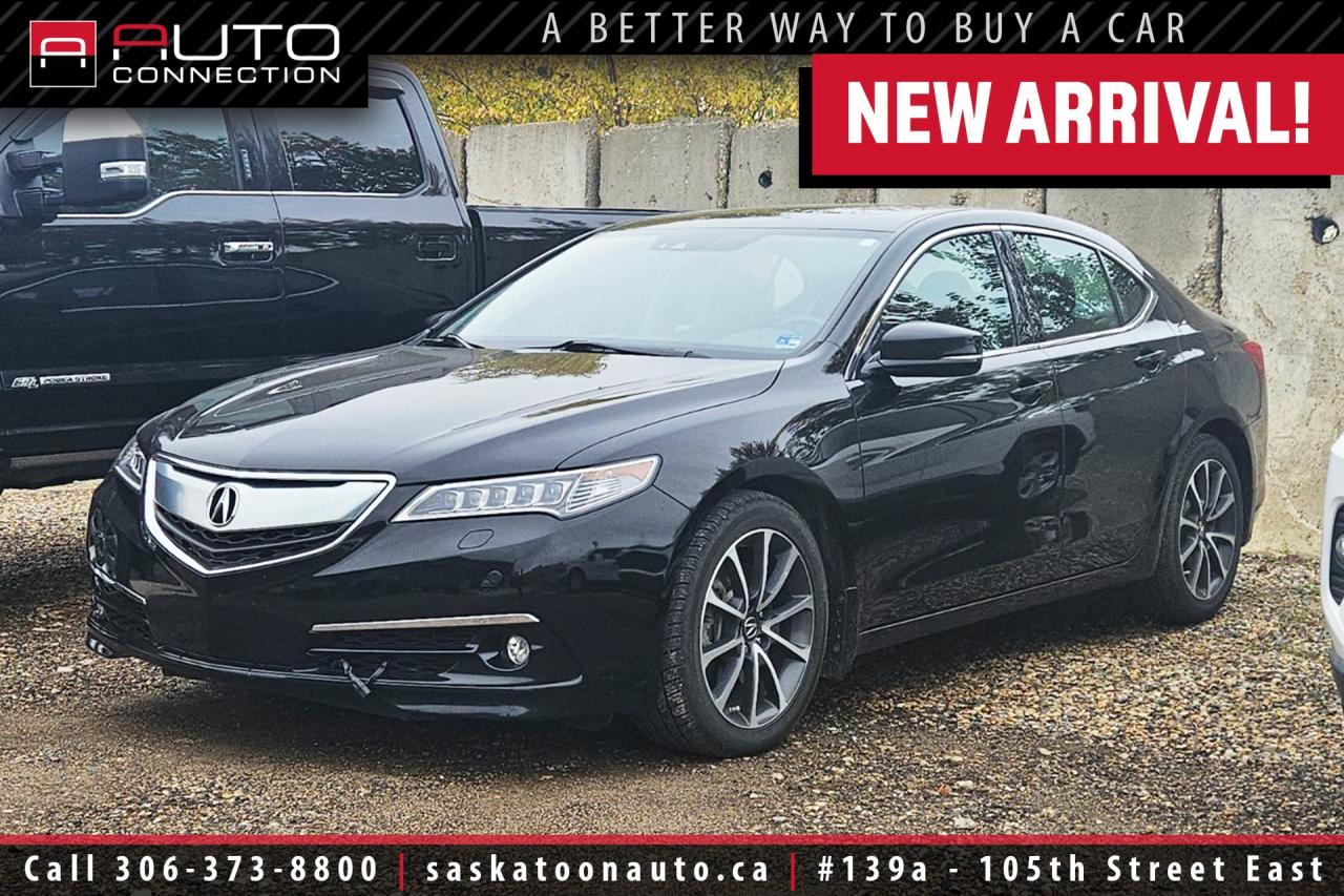 Used 2015 Acura TLX V6 Elite - REMOTE START - ADAPTIVE CRUISE - SK VEHICLE for sale in Saskatoon, SK