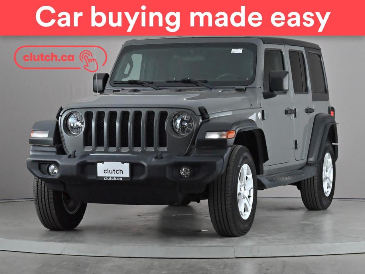 Used 2019 Jeep Wrangler Unlimited Sport 4X4 w/ Heated Front Seats, Rearview Camera, Cruise Control for sale in Toronto, ON