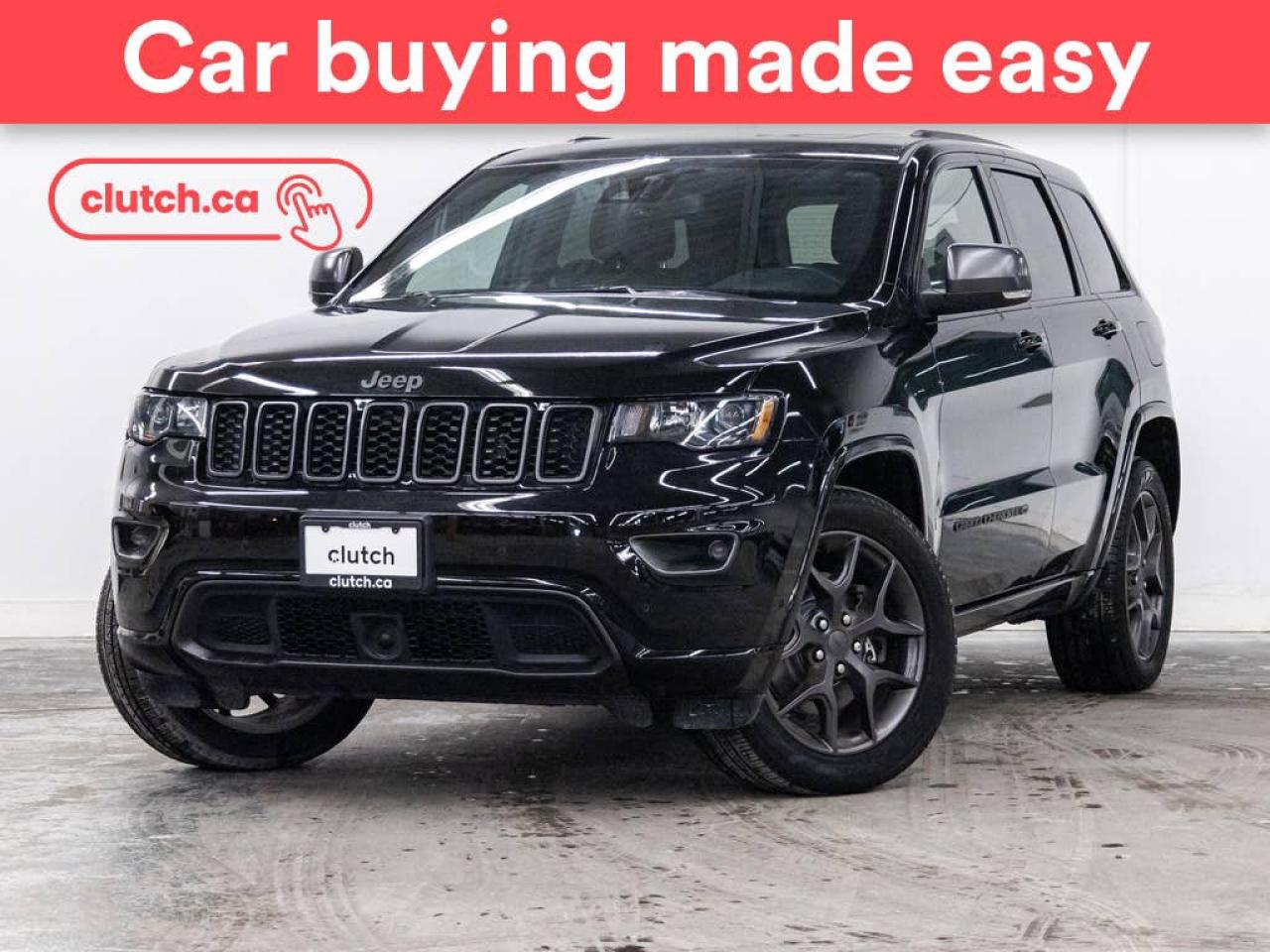 Used 2021 Jeep Grand Cherokee 80th Anniversary Edition 4x4 w/Apple CarPlay & Android Auto, Heated Front Seats, Backup Cam for sale in Toronto, ON