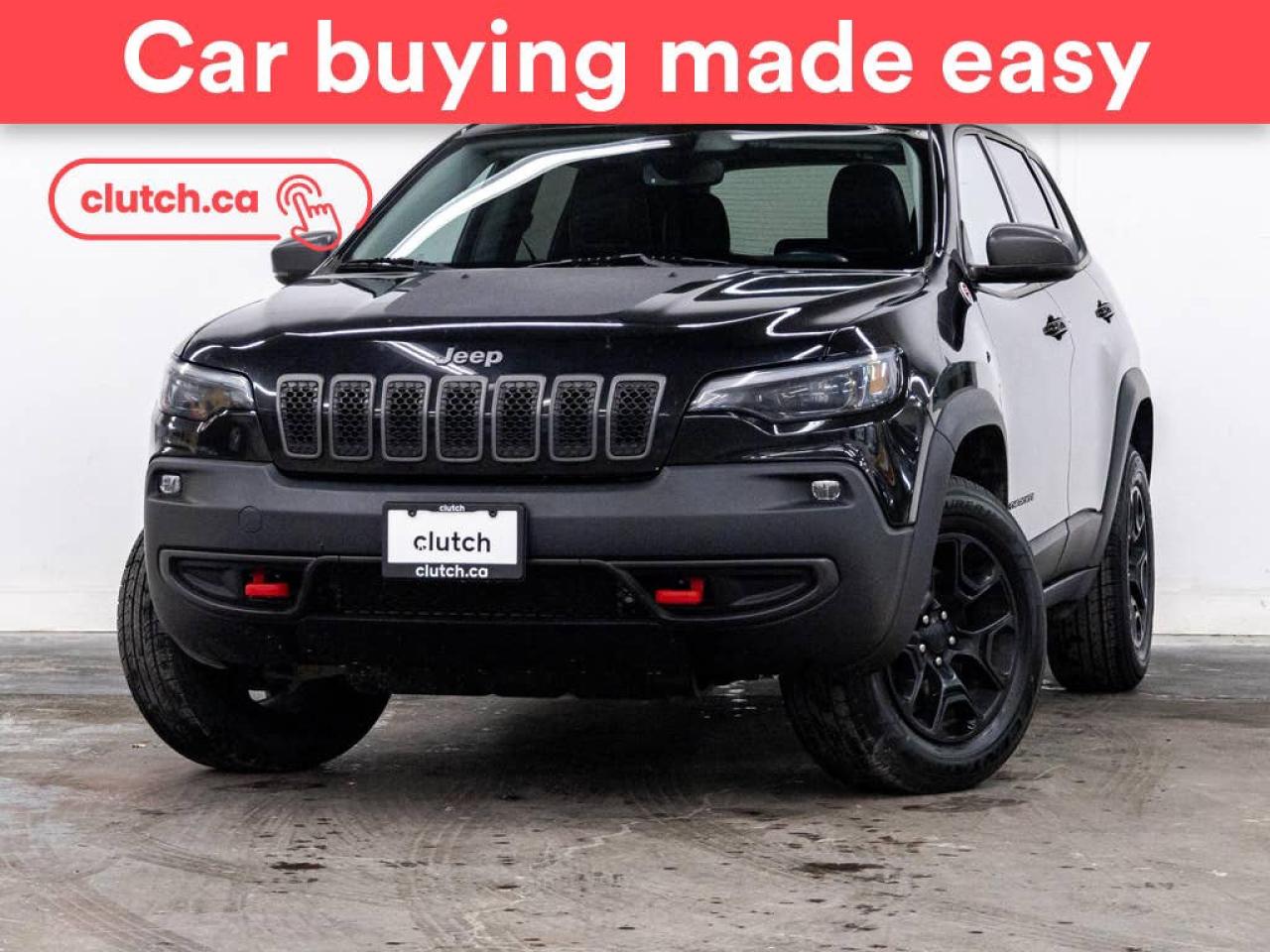 Used 2020 Jeep Cherokee Trailhawk Elite 4x4 w/Apple CarPlay & Android Auto, Heated Front Seats, Backup Cam for sale in Toronto, ON