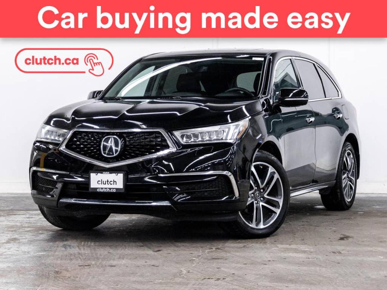 Used 2017 Acura MDX Base AWD w/ Navigation Pkg w/ Heated Front Seats, Bluetooth, Rearview Cam for sale in Toronto, ON
