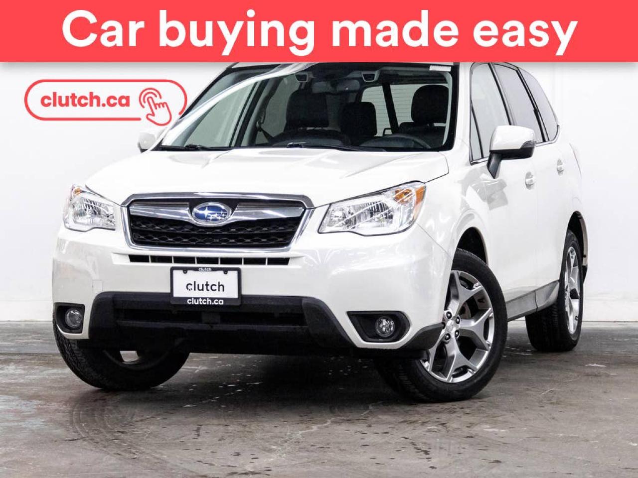 Used 2016 Subaru Forester 2.5i Limited AWD w/ Technology Pkg w/Bluetooth, Heated Front Seats, Rearview Cam for sale in Toronto, ON