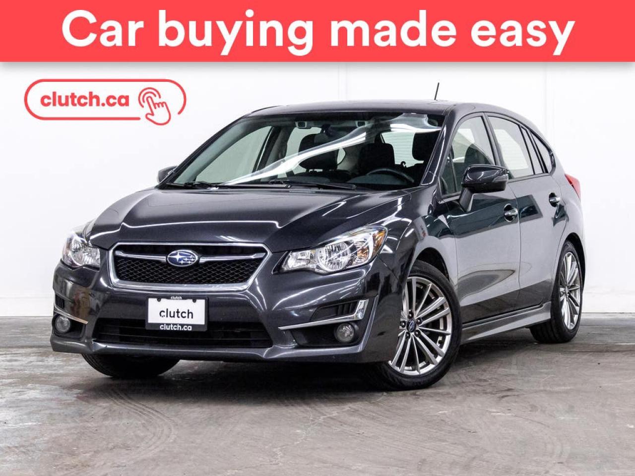 Used 2016 Subaru Impreza 2.0i AWD w/ Limited &  Tech Pkg w/ Front Heated Seats, Rearview Cam, Climate Control for sale in Toronto, ON