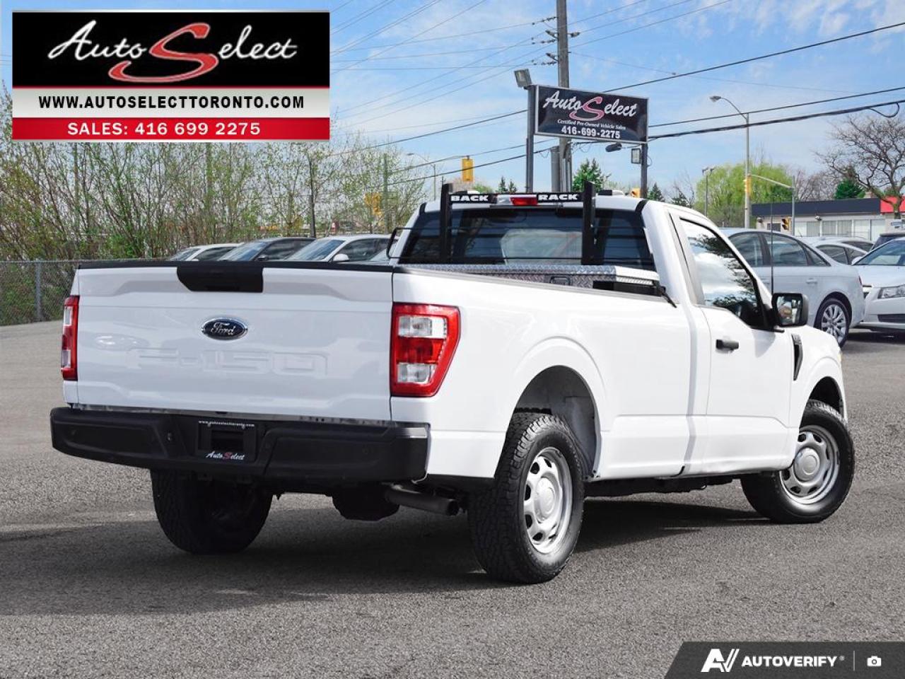 2021 Ford F-150 XL 8 Foot Bed - Apple Carplay - Clean Carfax Photo3