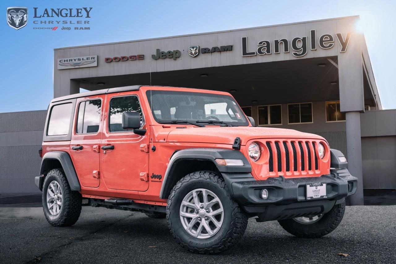 Used 2023 Jeep Wrangler Sport NO ACCIDENTS LOW KMS for sale in Surrey, BC