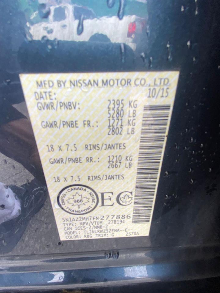 2015 Nissan Murano SL - Photo #18